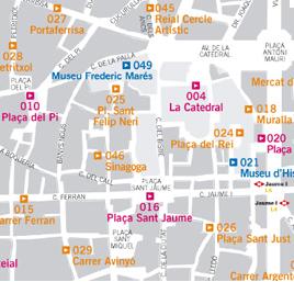 Mapa Tur�stico de Barcelona