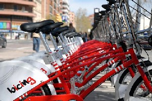 Bicicletas Bicing en Barcelona