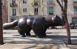 Raval - Gato de Botero