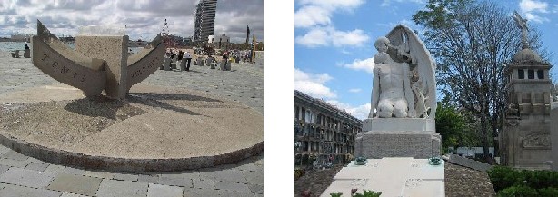 Platja del Bogatell y El Pet� de la Mort - Barcelona