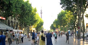 Las Ramblas de Barcelona