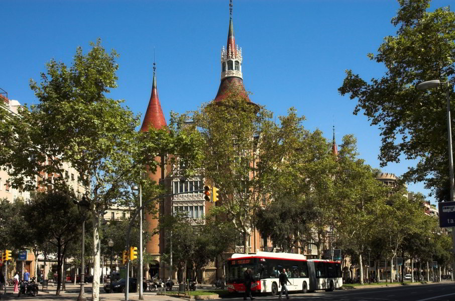 Autobús en Barcelona