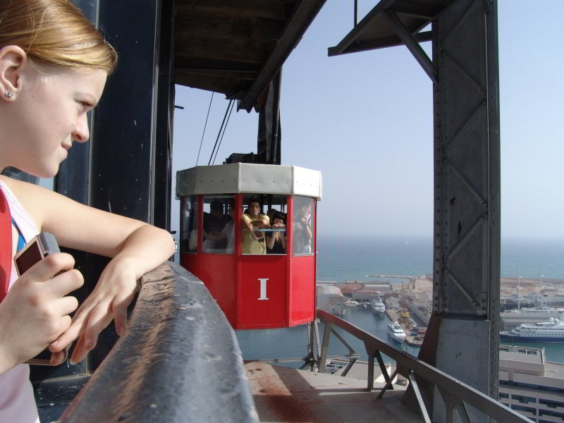 Teleférico en Barcelona