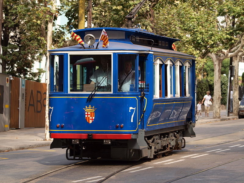 Tranvía Azul de Barcelona