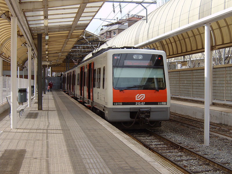 Ferrocarril en Barcelona