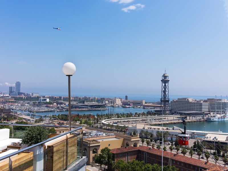 Viaje en helicóptero sobre Barcelona